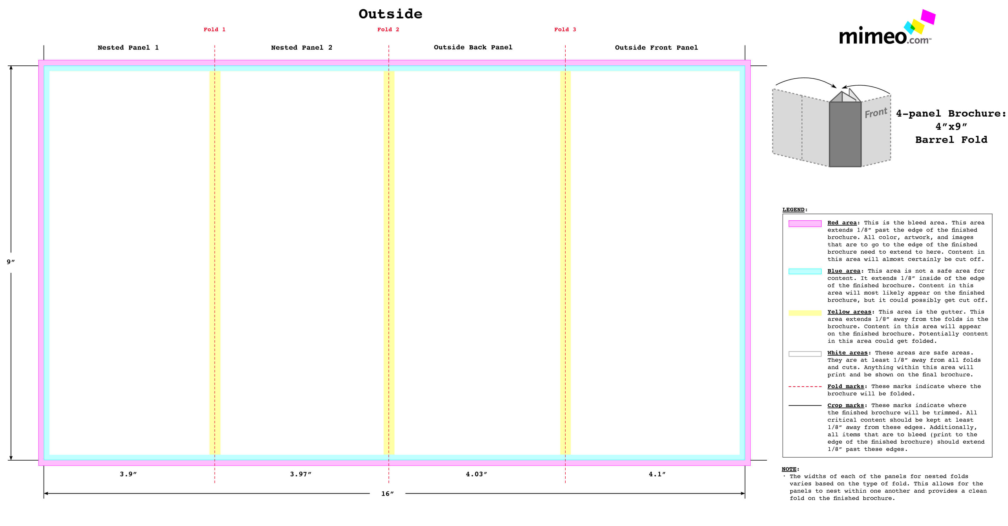 Dreaded Quad Fold Brochure Template Ideas 11X17 Microsoft For 4 Fold Brochure Template Word