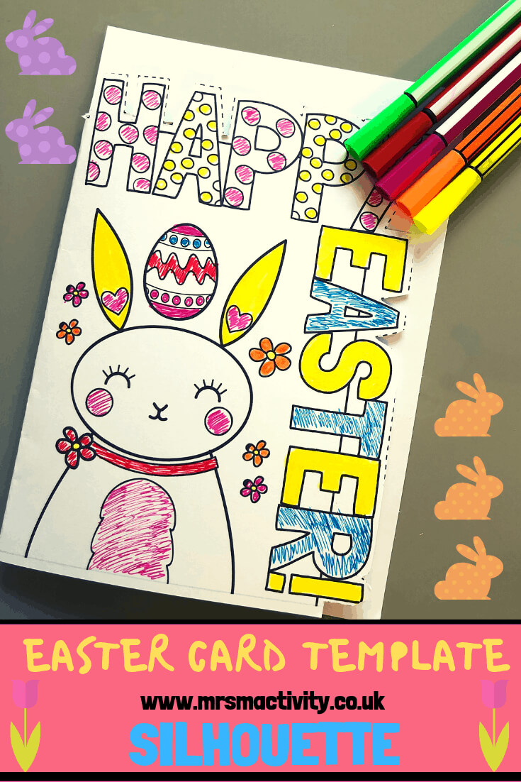 Easter Card Template Ks2