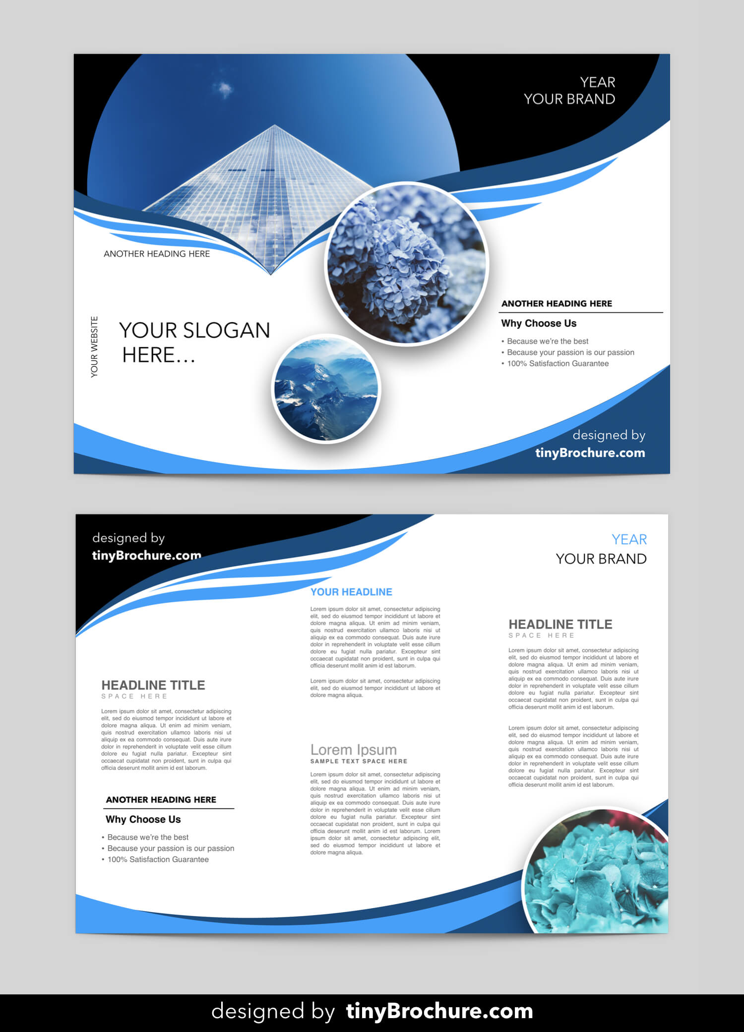 Editable Brochure Template Word Free Download | Brochure With Free Tri Fold Brochure Templates Microsoft Word