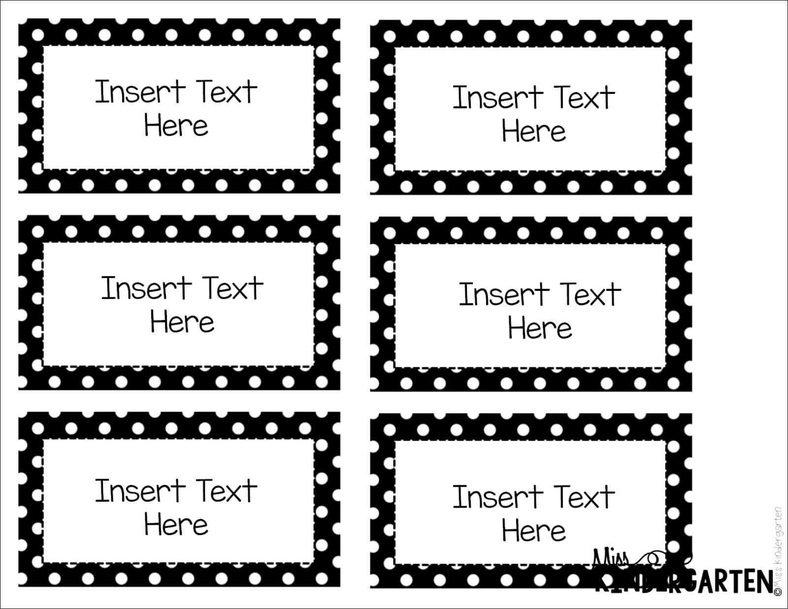 Editable Word Wall Templates | Classroom Labels Free, Label With Free Label Templates For Word