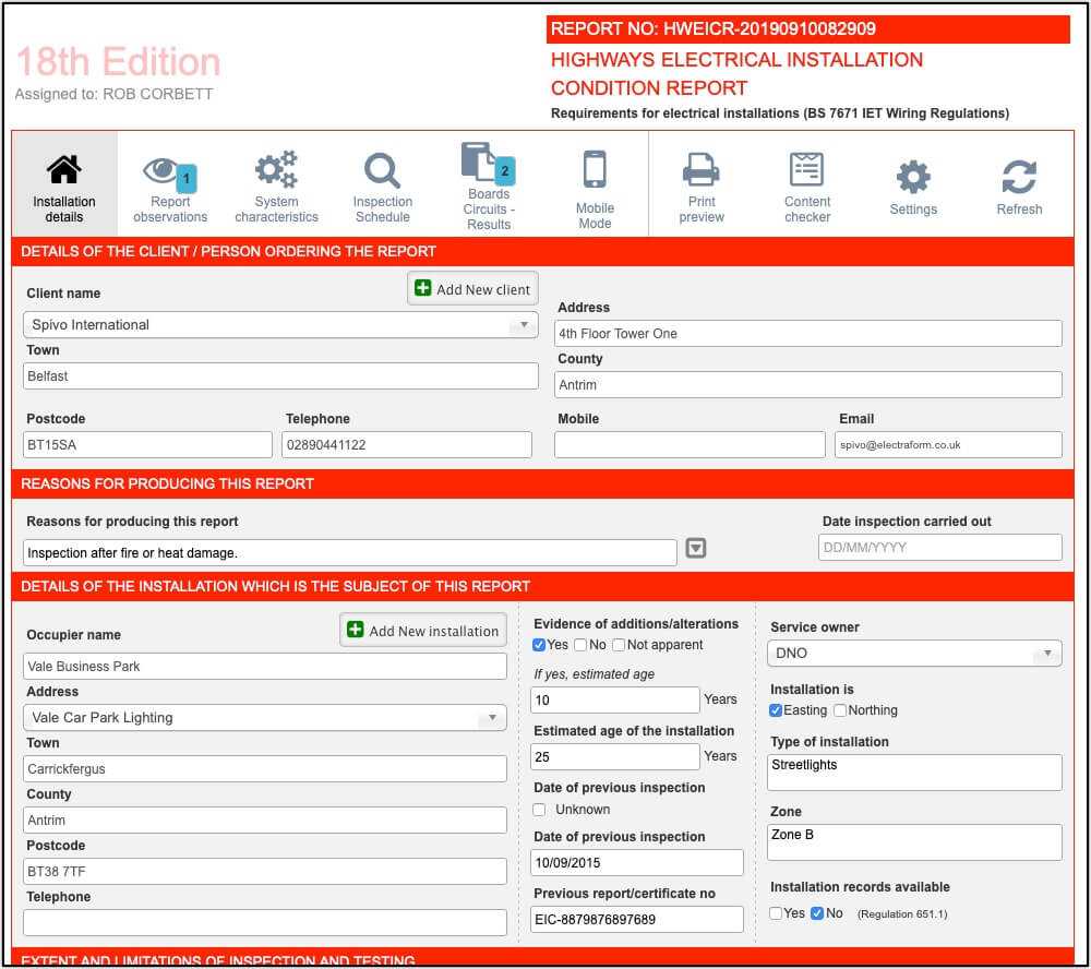 Electraform | New Stuff From Electraform With Electrical Isolation Certificate Template