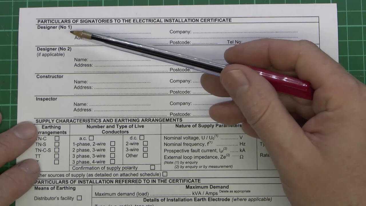 Electrical Certificates Part 2 – Installation Certificate Pertaining To Electrical Isolation Certificate Template