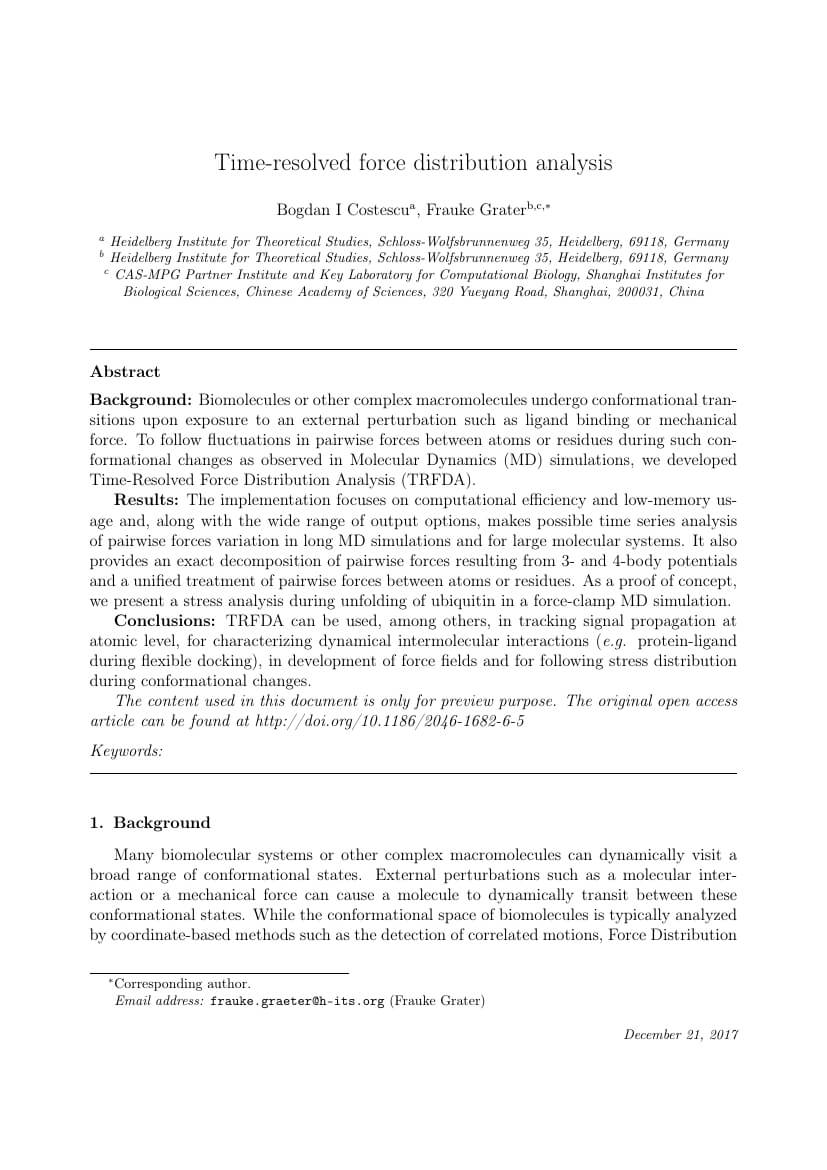 Elsevier - Default Template For Elsevier Articles Template In Journal Paper Template Word