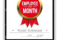 Employee Award Certificate Template Free Templates Design intended for Employee Of The Year Certificate Template Free