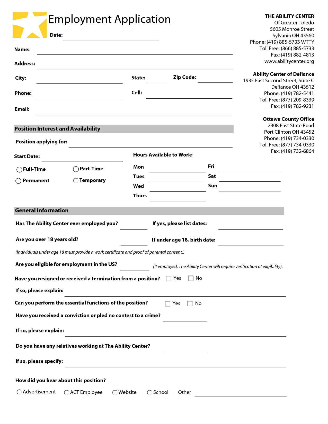 Employment Application Template Microsoft Word – Www.dhoc.tk With Regard To Employment Application Template Microsoft Word