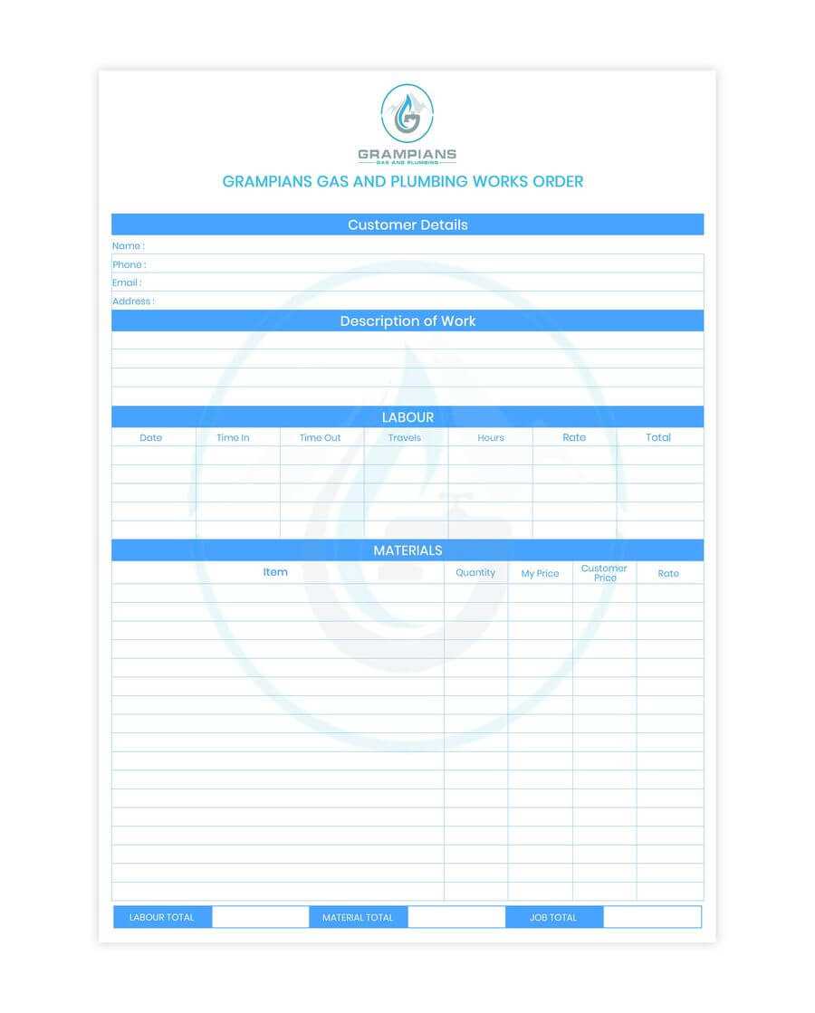 Entry #70Saeed526 For Job Card Template | Freelancer With Customer Information Card Template