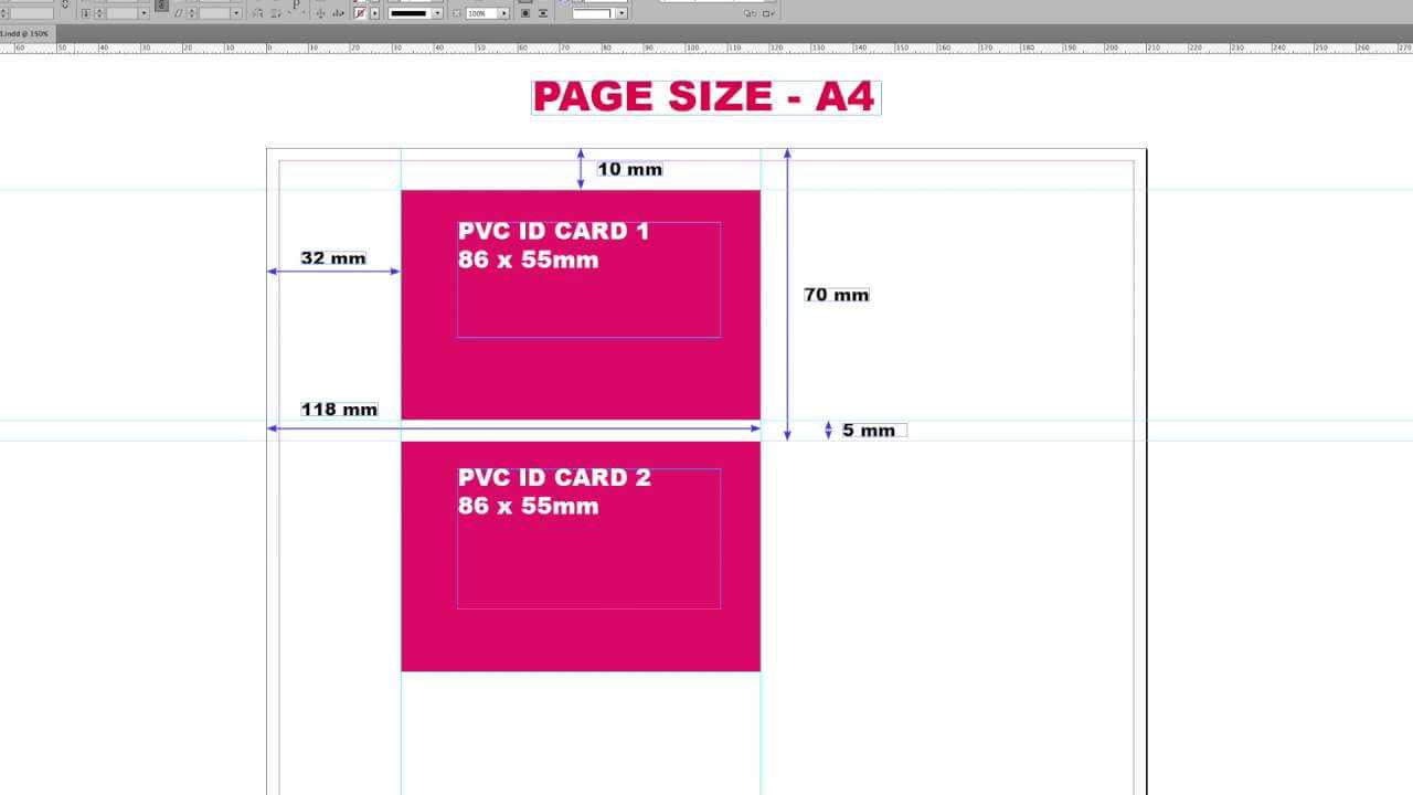 Epson L800/805 Printers Pvc Id Card Printing Layout In Pvc Id Card Template