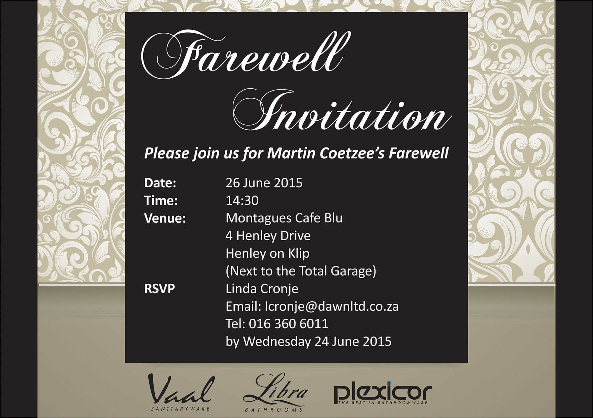 Event Invitation Card Template+Word In 2019 | 90Th Birthday With Regard To Farewell Card Template Word
