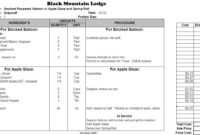 Excel Recipe Template For Chefs - Chefs Resources regarding Restaurant Recipe Card Template