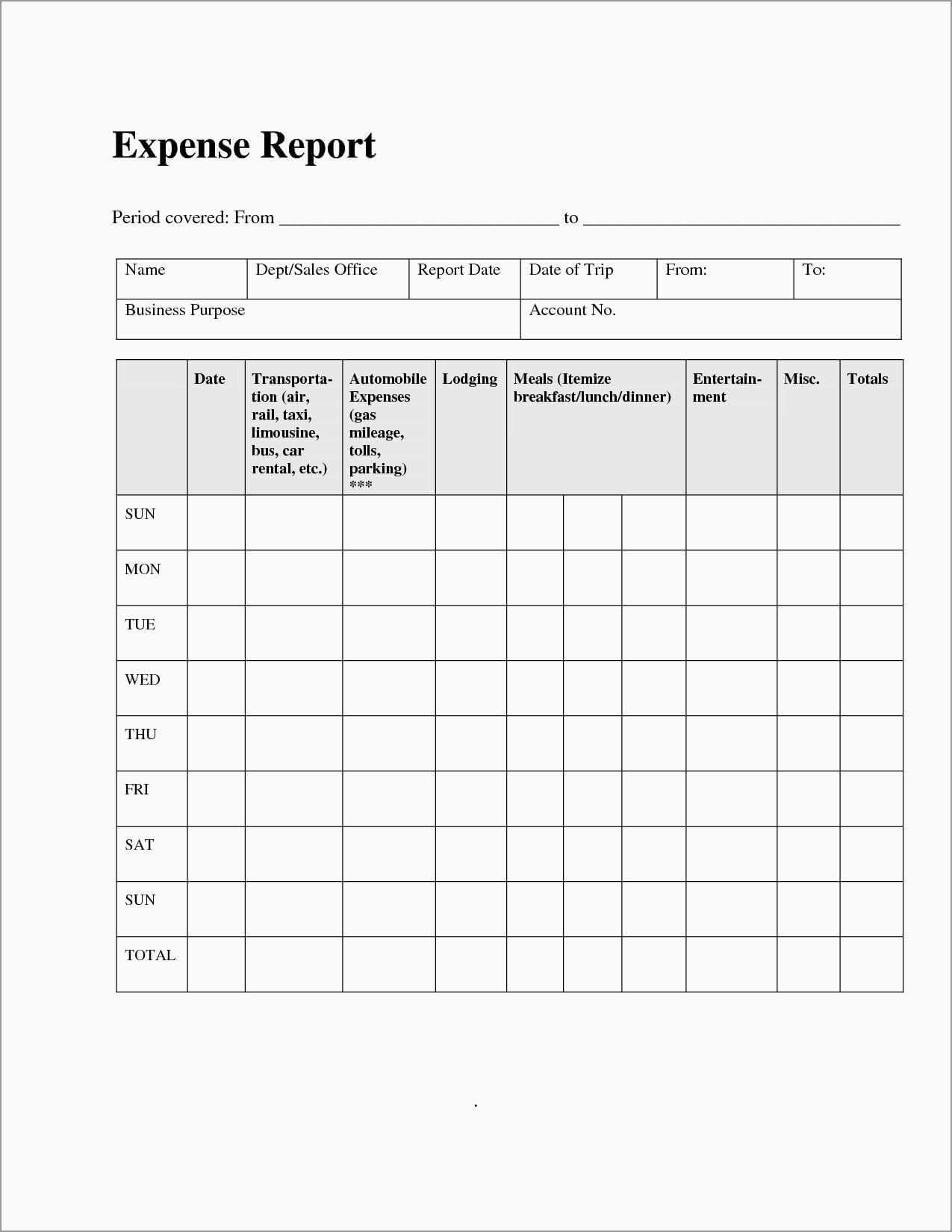 Expense Report Template For Mac Numbers Travel Excel 2007 Regarding Gas Mileage Expense Report Template