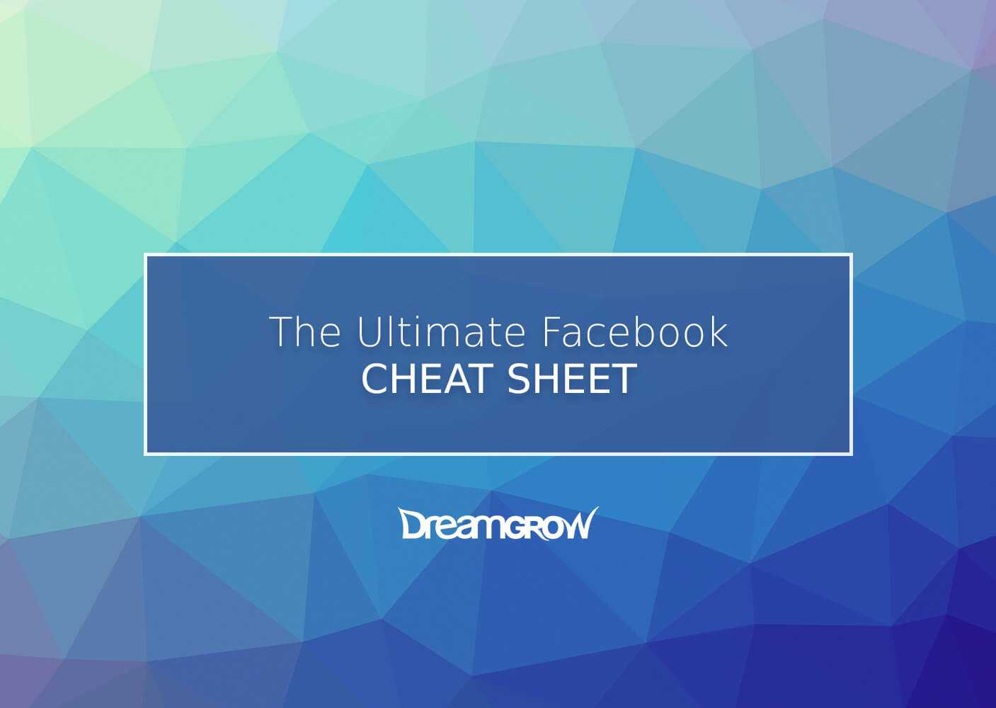 Facebook Cheat Sheet: All Sizes, Dimensions, And Templates Inside Facebook Banner Size Template