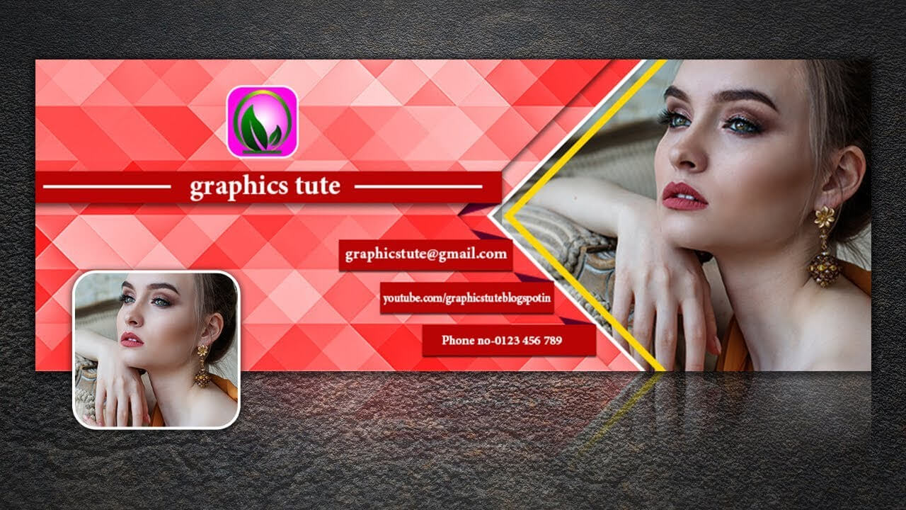 Facebook Cover Page Design In Photoshop – Very Easy Method – Free Psd  Template Download For Photoshop Facebook Banner Template