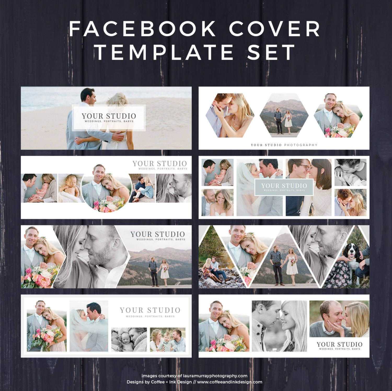 Facebook Template, Photography Marketing, Facebook Timeline Inside Photoshop Facebook Banner Template