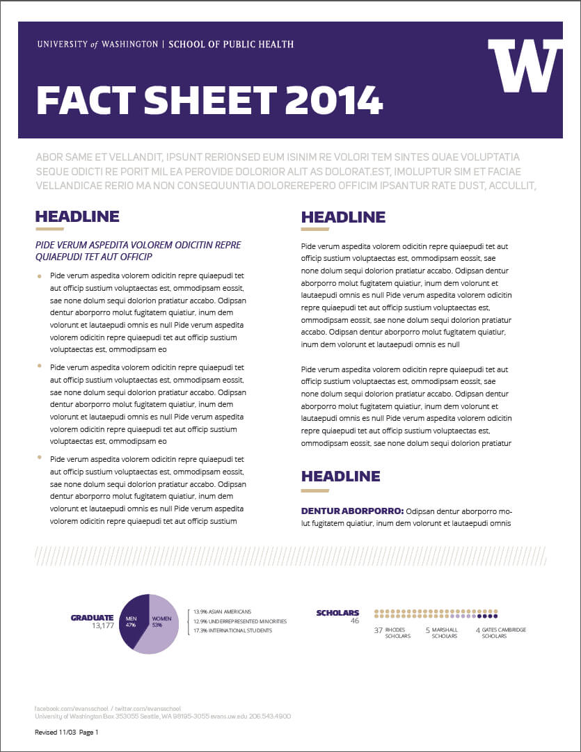 Fact Sheet Templates – Word Excel Samples With Regard To Fact Sheet Template Microsoft Word