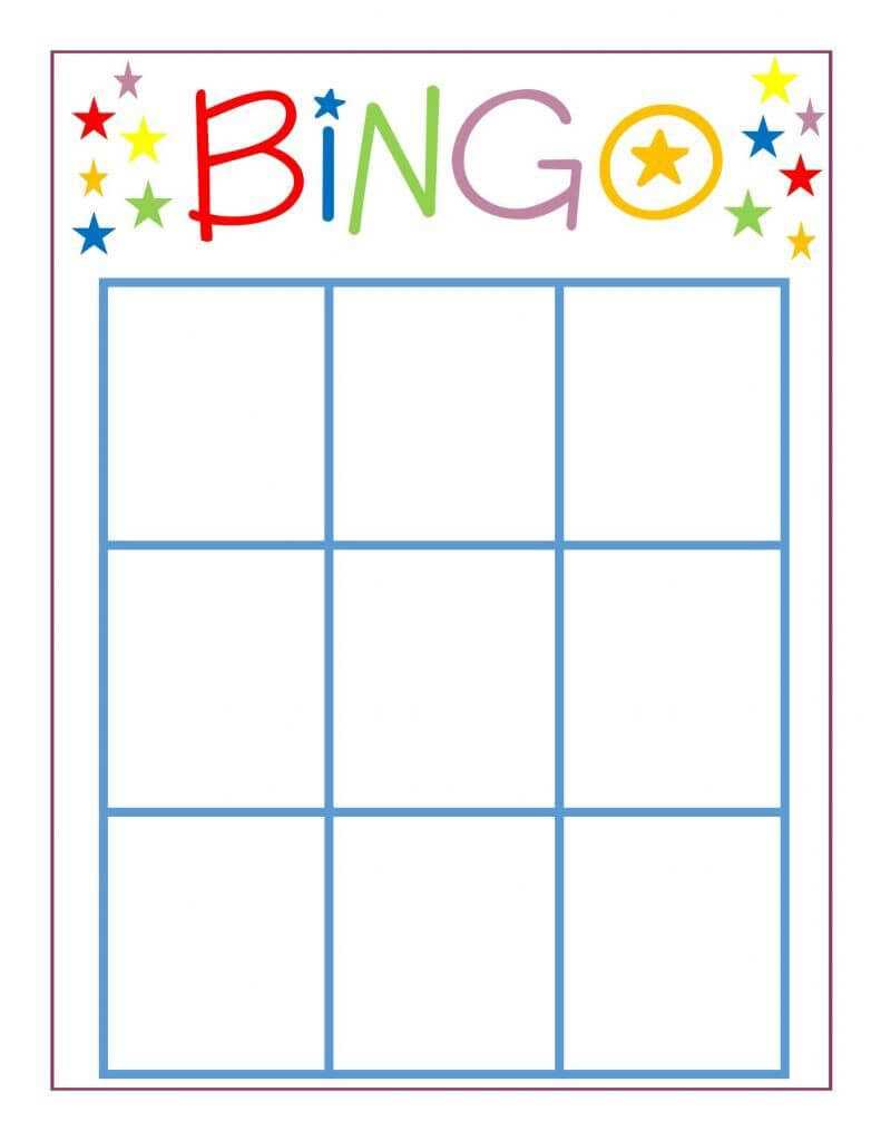 Family Game Night: Bingo | Bingo Card Template, Bingo Pertaining To Bingo Card Template Word