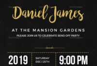 Farewell Invitation Card Template | Itrends | Farewell with Farewell Invitation Card Template