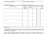 Fillable Nafta Certificate Of Origin - Fill Online with regard to Nafta Certificate Template