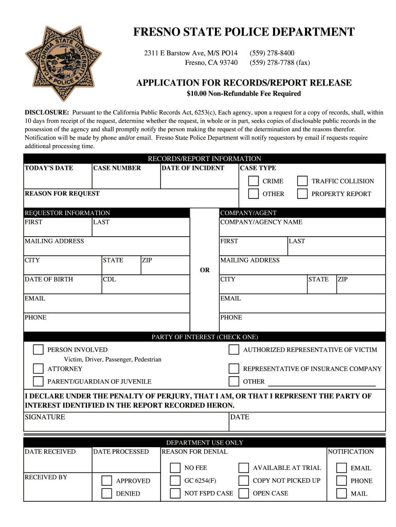 Fillable Police Report Template – Fill Online, Printable With Blank Police Report Template