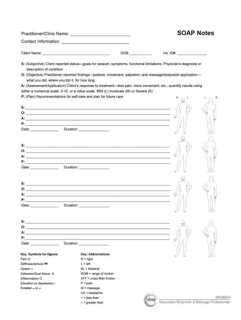 Fillable Soap Notes – Fill Online, Printable, Fillable Throughout Blank Soap Note Template