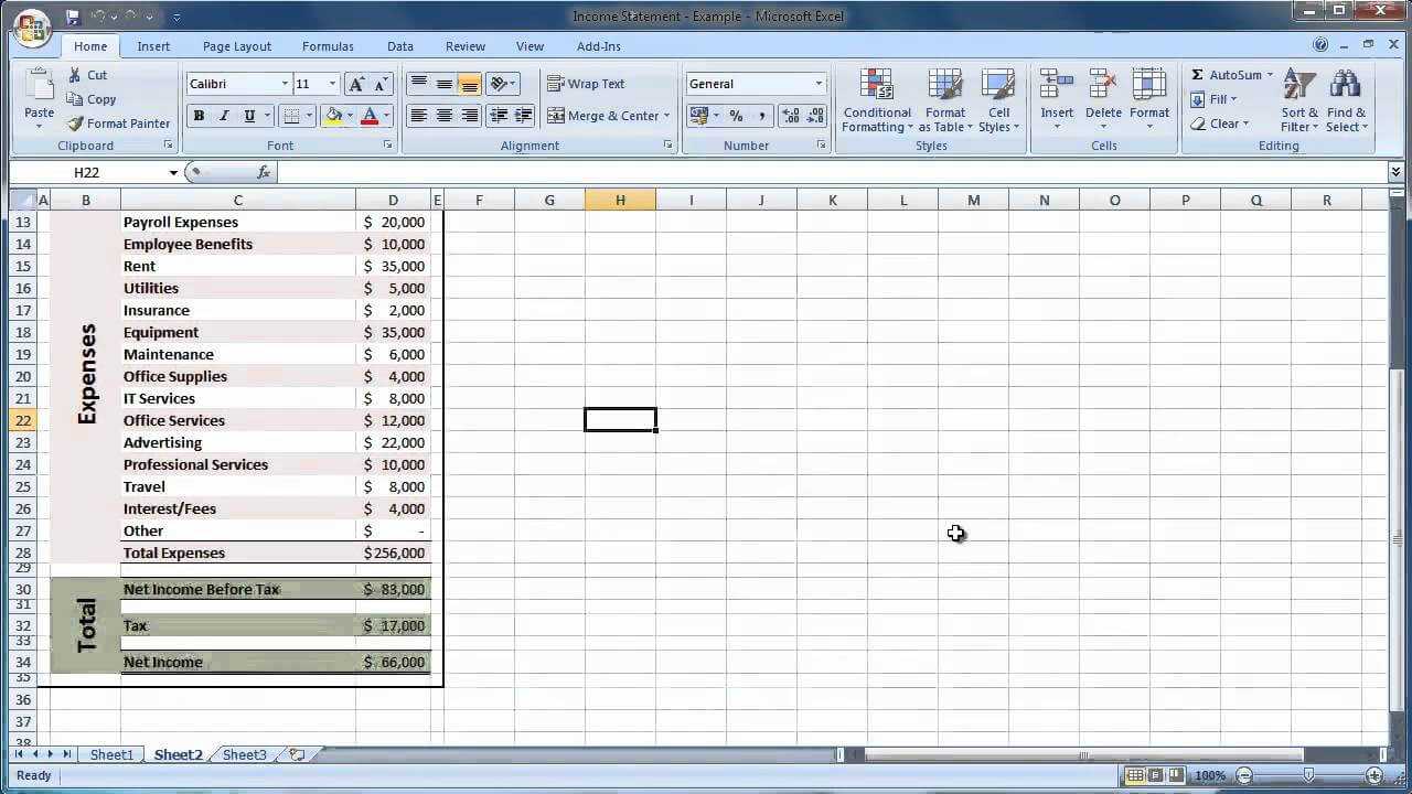 Financial Statement Template Xls | Saupimmel Pertaining To Excel Financial Report Templates