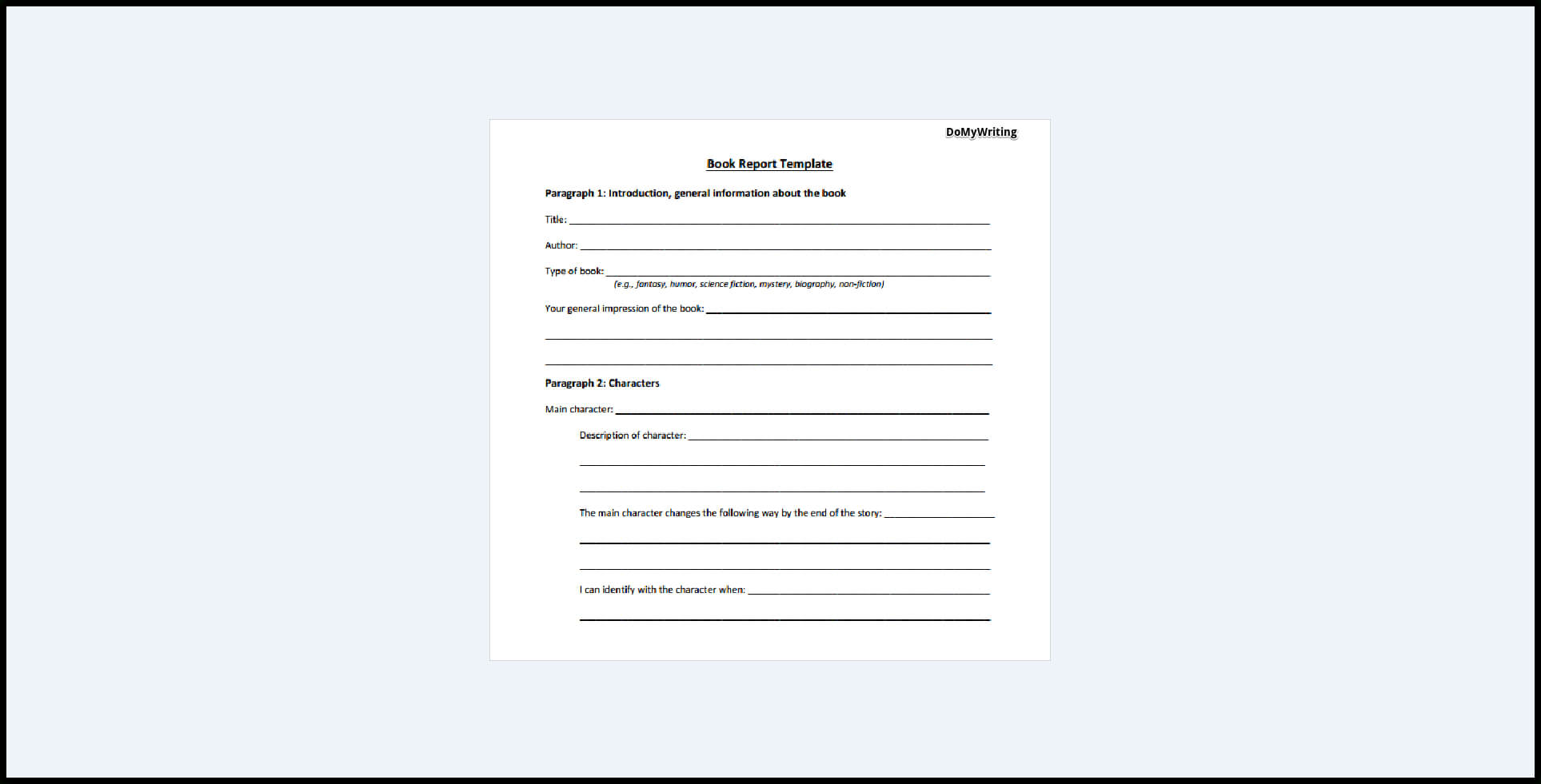 Find Out How To Write An A+ Book Report, Reading Detailed Throughout Biography Book Report Template