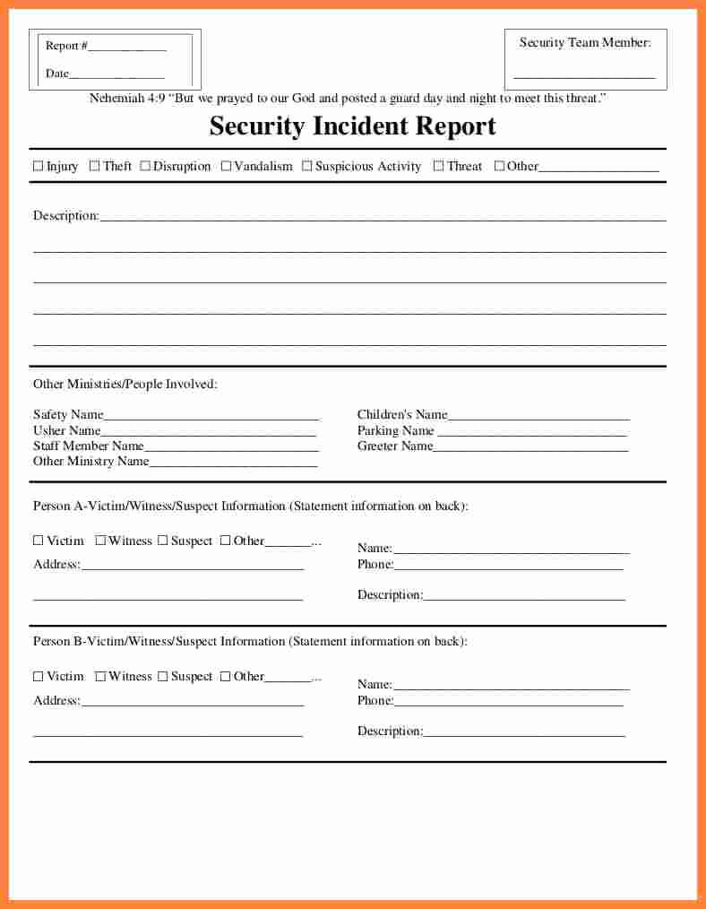 Fire Incident Report Form Doc Samples Format Sample Word Throughout Investigation Report Template Doc