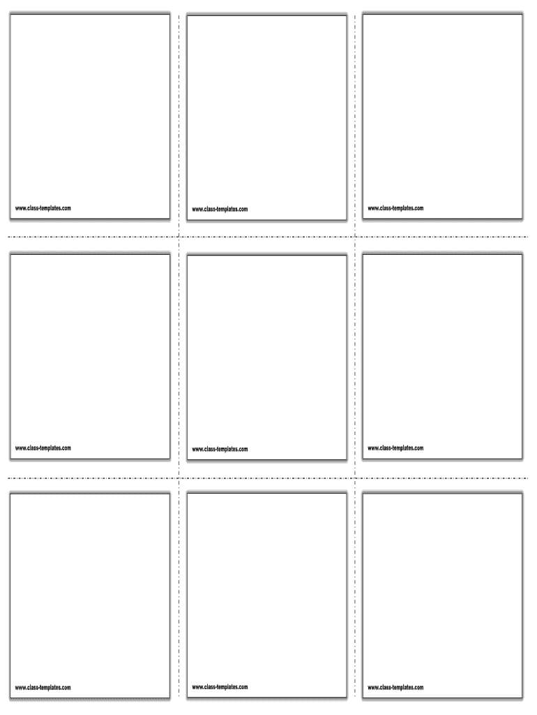 Flashcards Templates – Fill Online, Printable, Fillable Regarding Cue Card Template