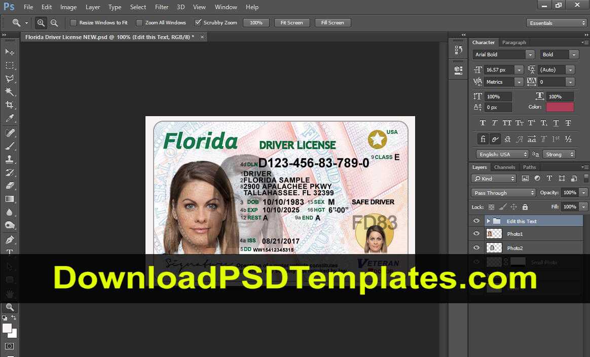 florida-driver-license-psd-fl-new-updated-template-intended-for