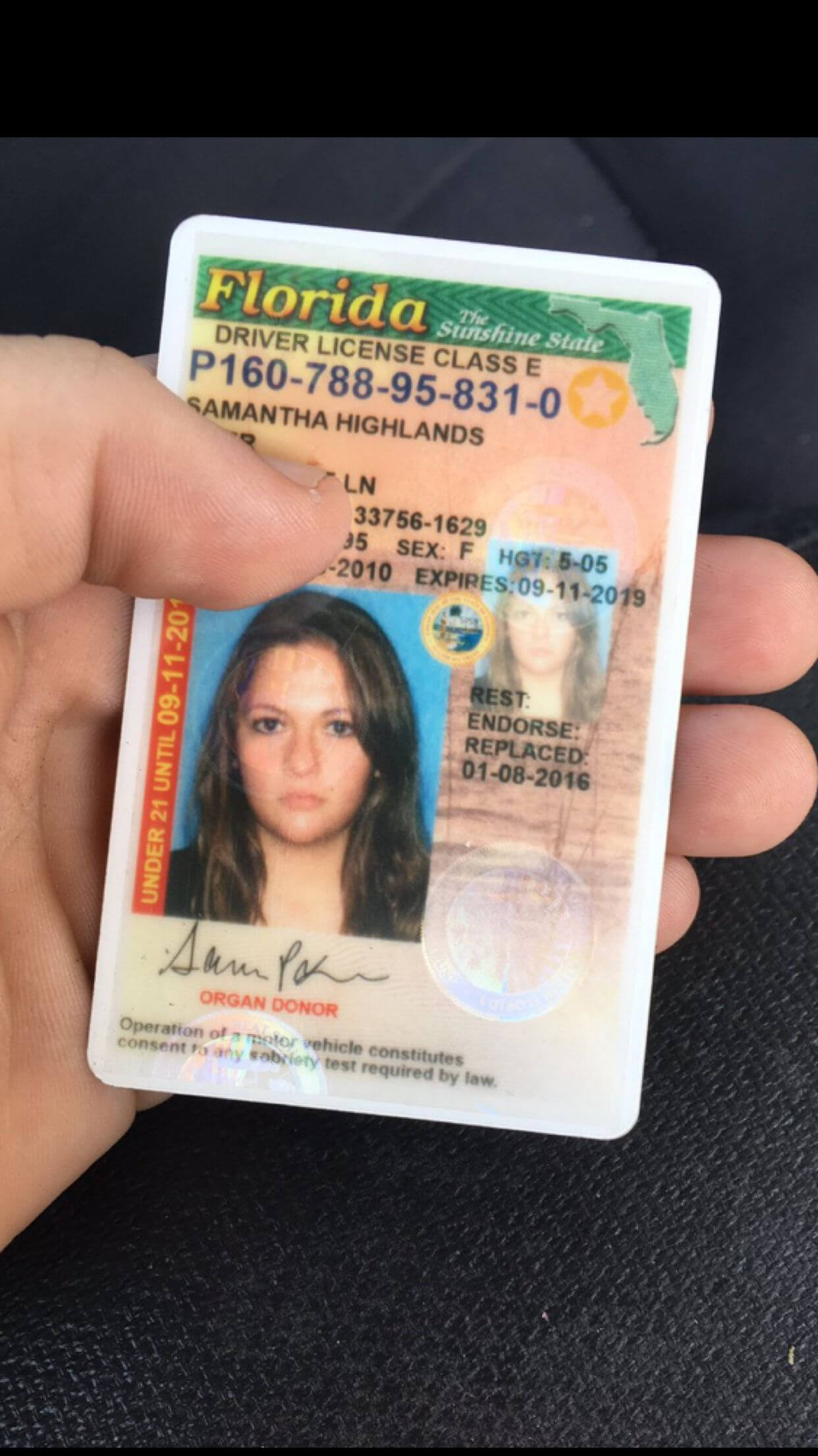 Florida Fake Id Florida Fake Driver License Buy Registered In Florida Id Card Template