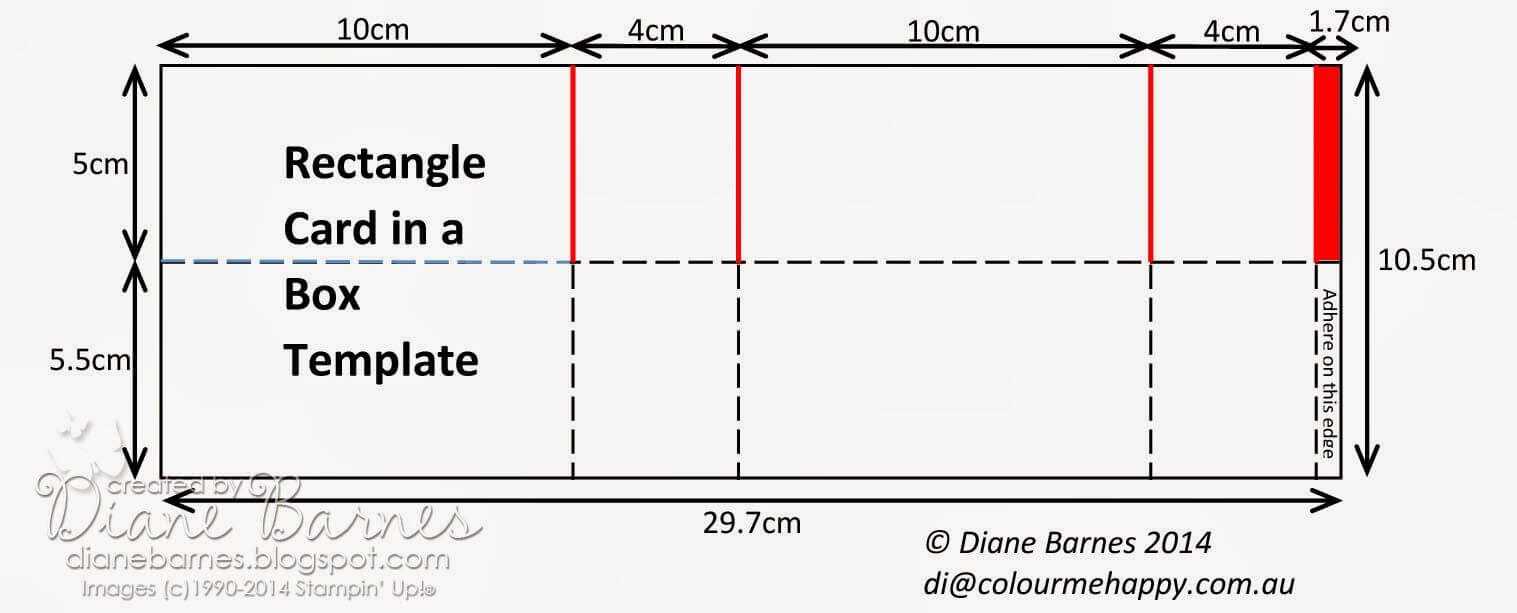 Flower Shop Long Card In A Box (With Template) | Card Making With Pop Up Box Card Template