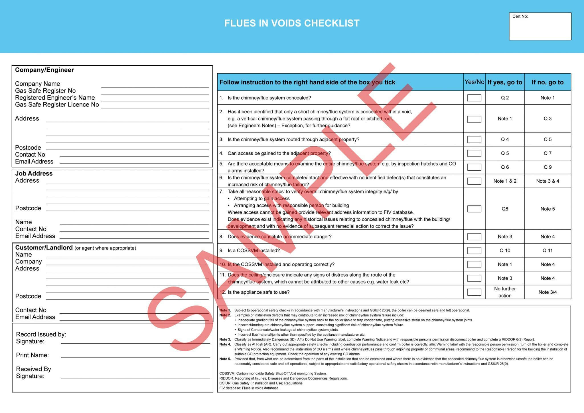 Flues In Voids | Flat Roof Inspection Report Template – A Within Defect Report Template Xls