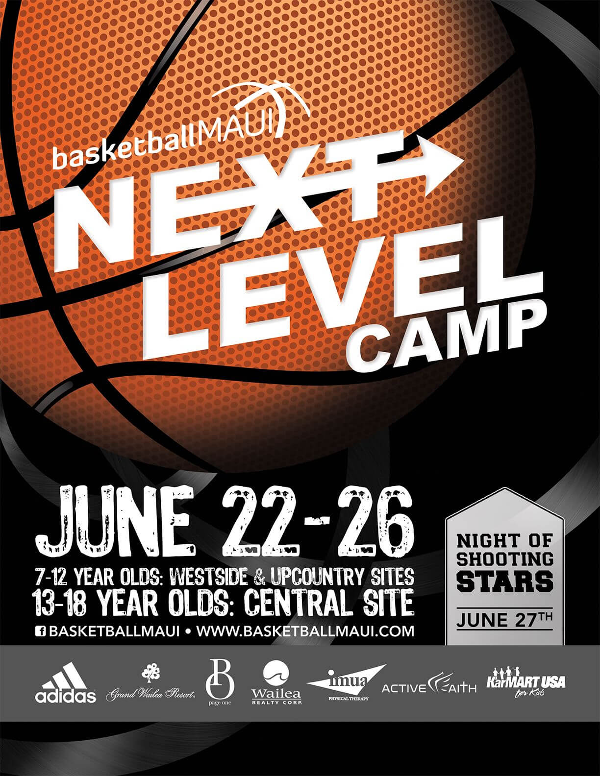 Flyer Design For Kids Basketball Camp. Designed Regarding Basketball Camp Brochure Template