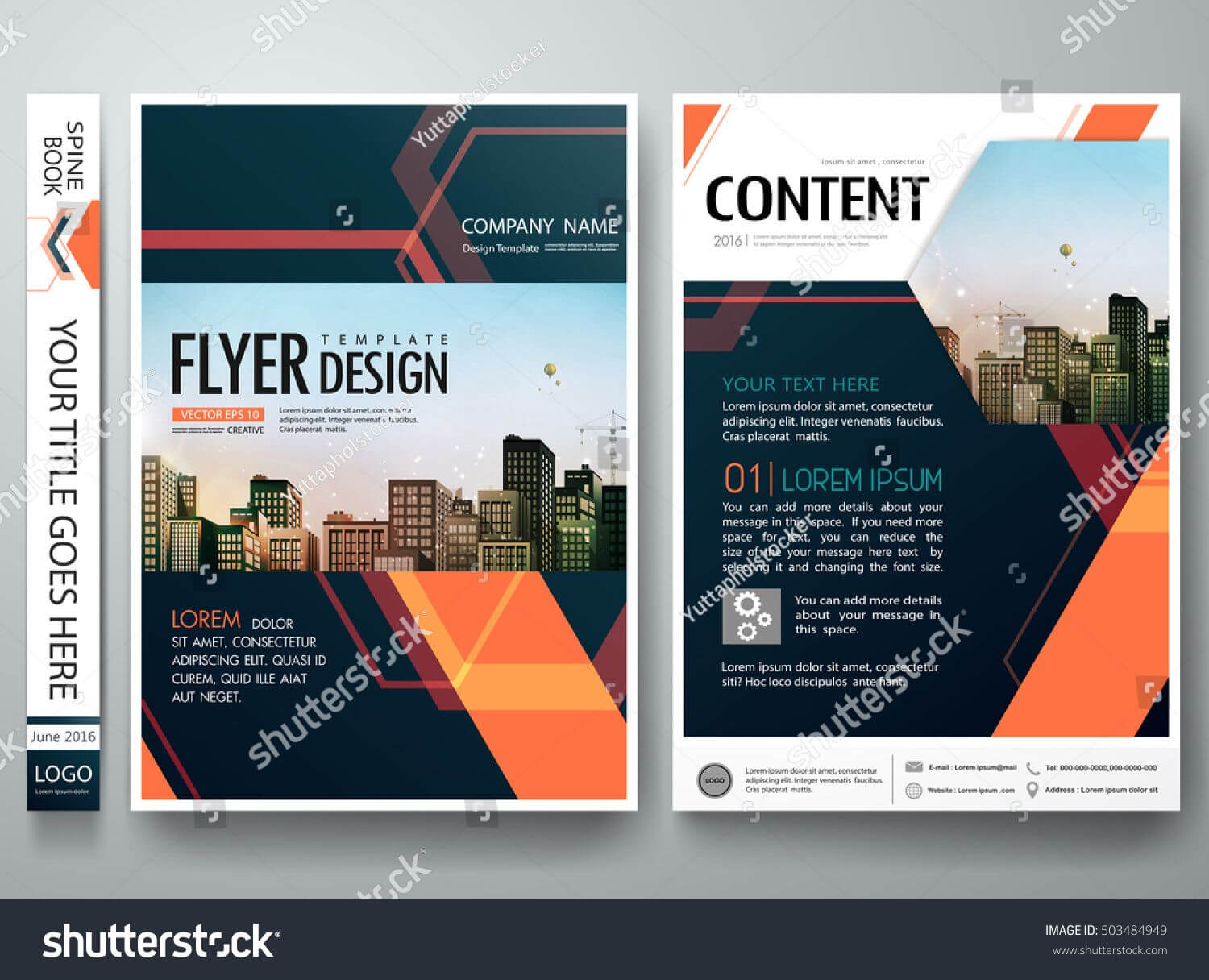 Flyers Design Template Vector. Abstract Blue Cover Book Pertaining To Engineering Brochure Templates