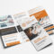 Free 3-Fold Brochure Template For Photoshop &amp; Illustrator with Single Page Brochure Templates Psd
