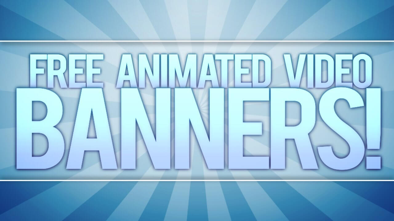 **free** Animated Video Banner Template! [Adobe After Effects] Regarding Animated Banner Templates