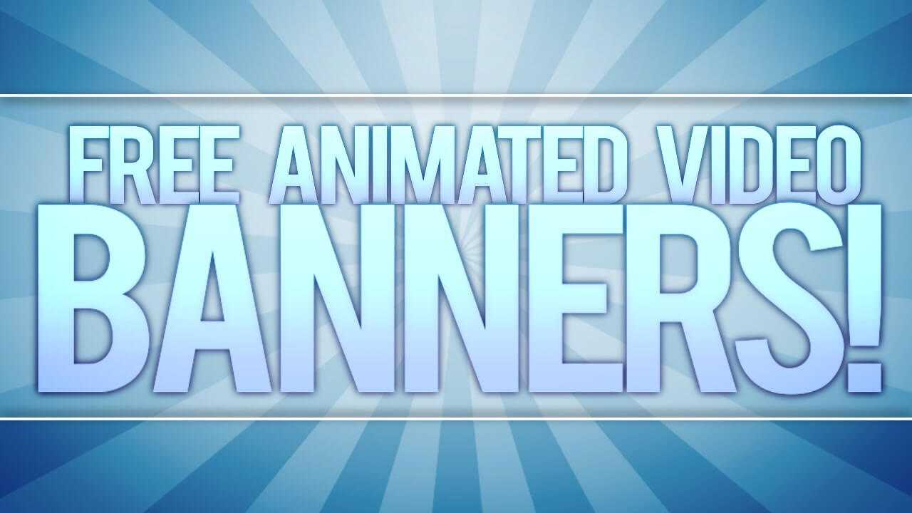 **free** Animated Video Banner Template! [Adobe After Effects] With Regard To Animated Banner Template