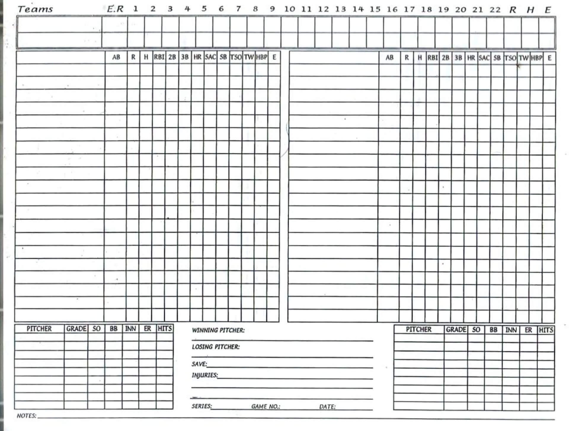 Free Baseball Stats Spreadsheet 008 Template Ideas Regarding Throughout Free Baseball Lineup Card Template