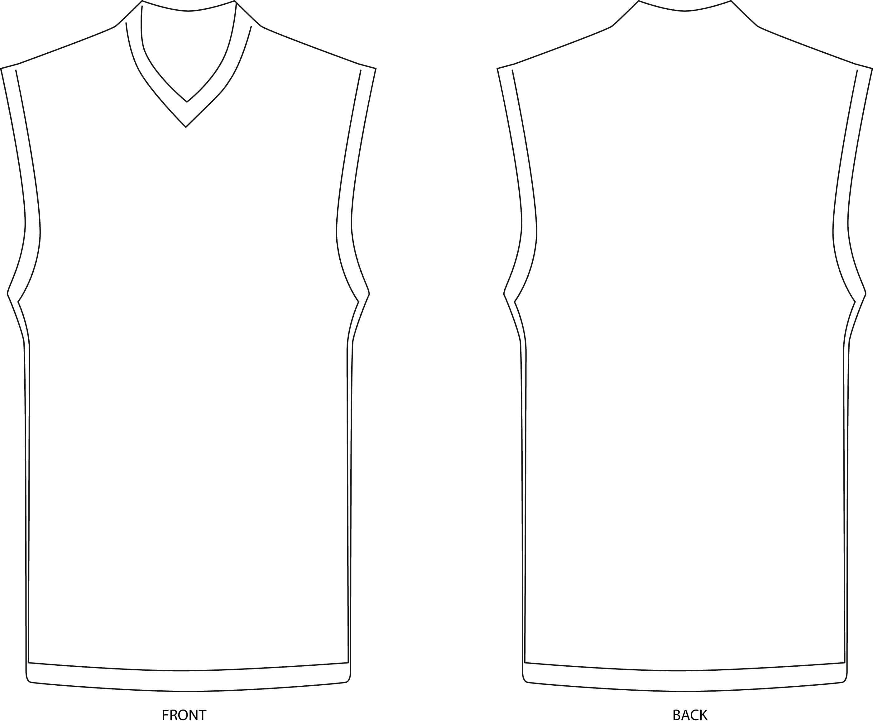 Free Basketball Jersey Template, Download Free Clip Art Intended For Blank Basketball Uniform Template