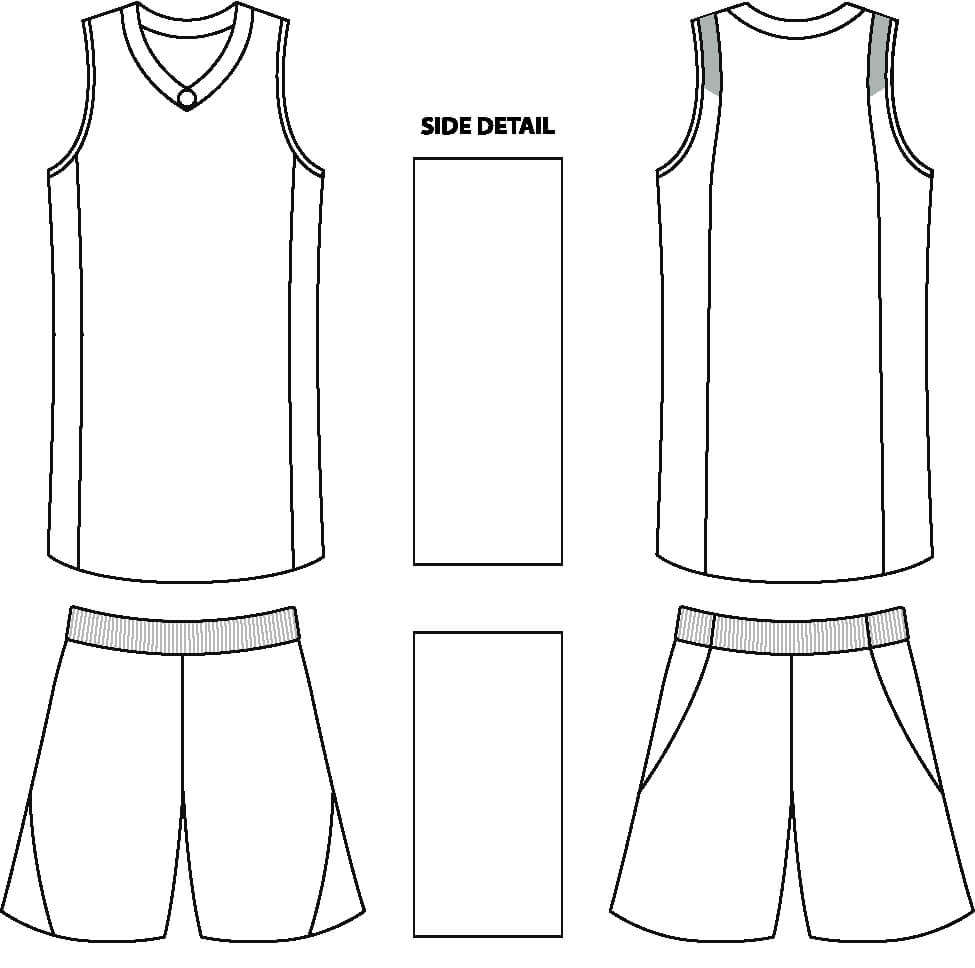 Free Basketball Jersey Template, Download Free Clip Art Regarding Blank Basketball Uniform Template