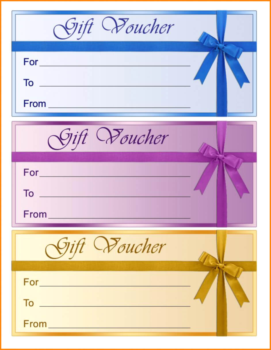 Free Birthday Gift Certificate Templates Certificate Pertaining To Fillable Gift Certificate Template Free