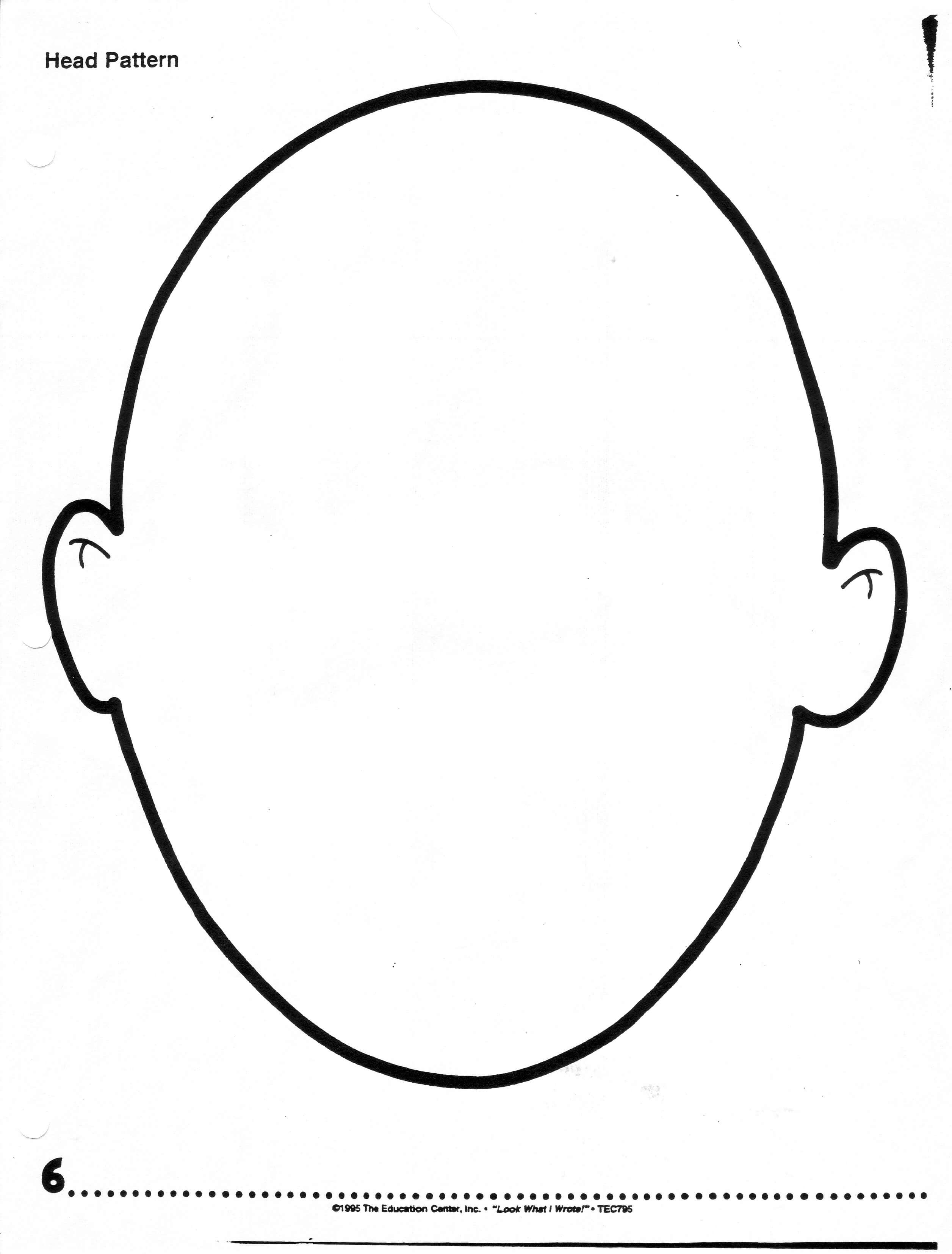 Free Blank Face Template, Download Free Clip Art, Free Clip Throughout Blank Face Template Preschool