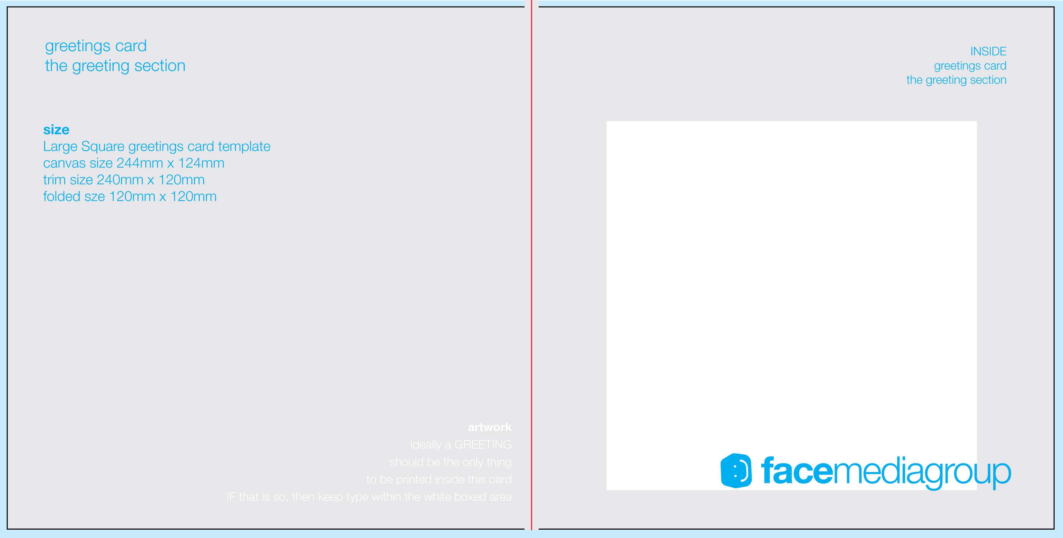 Free Blank Greeting Card Templates For Word