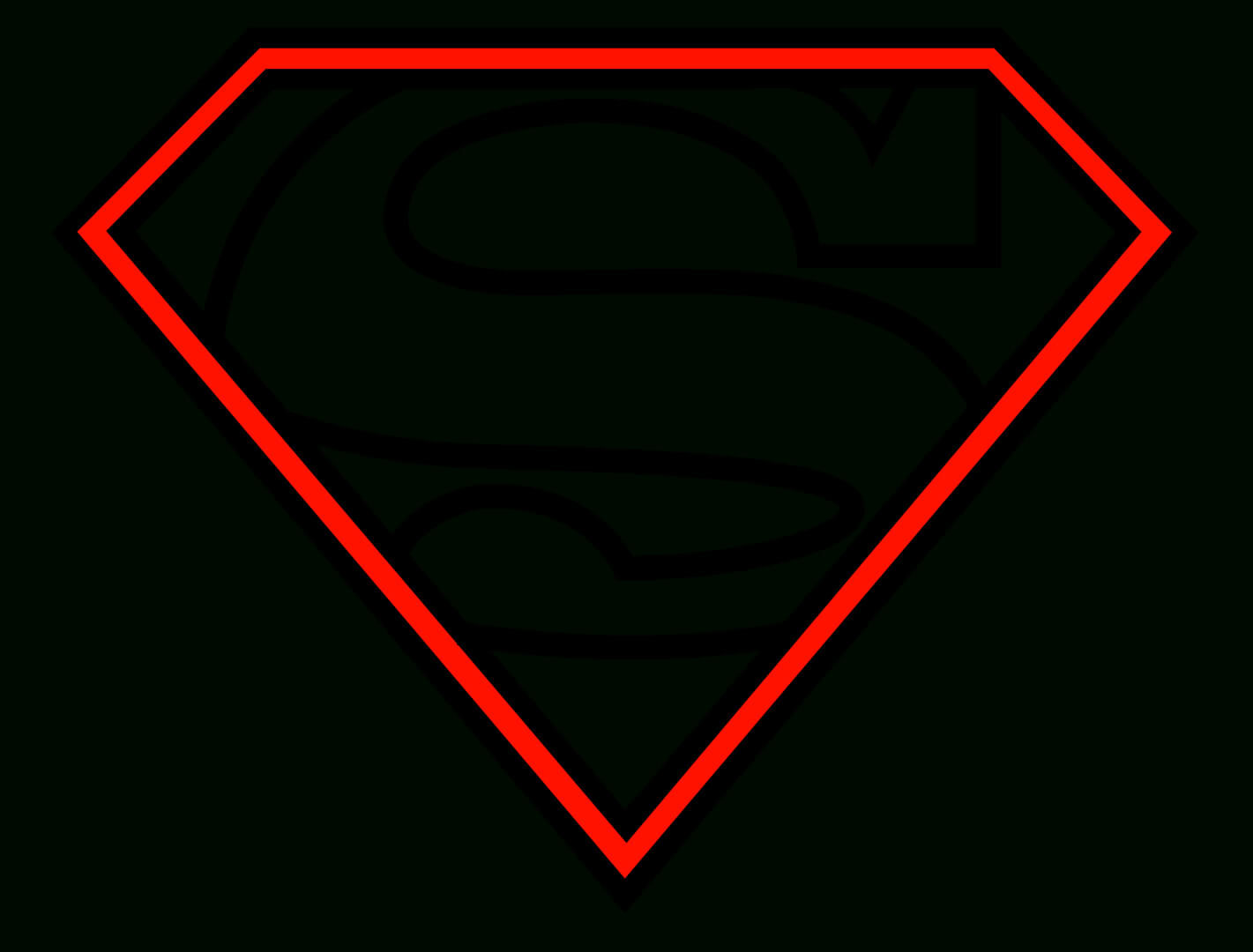 Free Blank Superman Logo, Download Free Clip Art, Free Clip In Blank Superman Logo Template