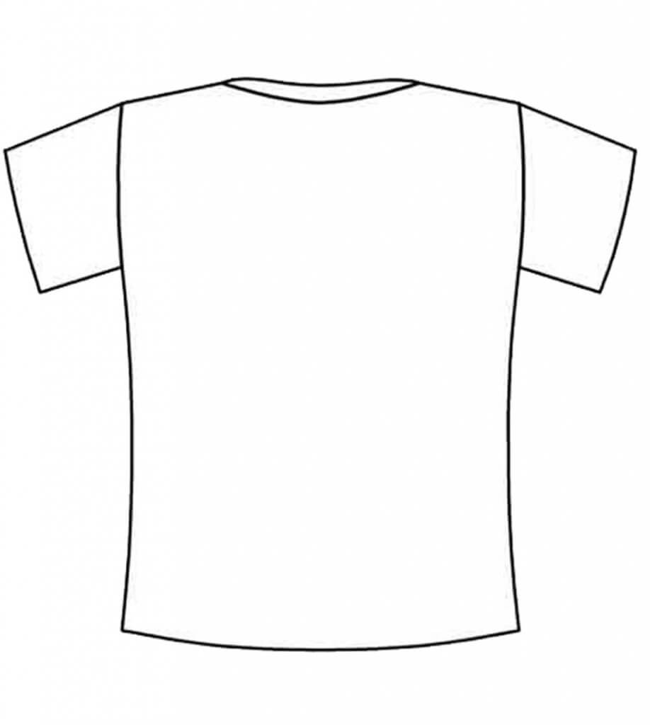 Free Blank Tshirt, Download Free Clip Art, Free Clip Art On In Blank Tshirt Template Pdf