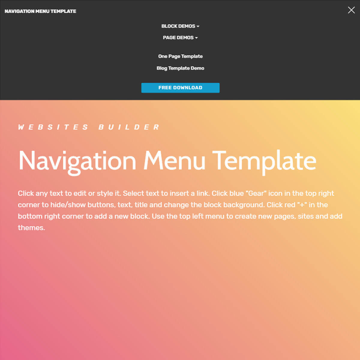 Free Bootstrap Template 2019 In Blank Html Templates Free Download