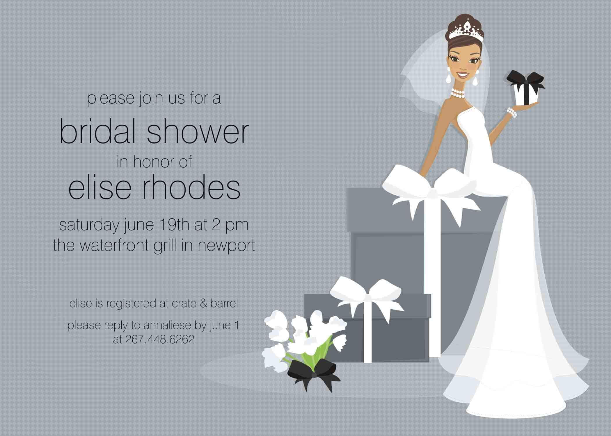 Free Bridal Shower Invitation Templates | Free Wedding With Regard To Blank Bridal Shower Invitations Templates