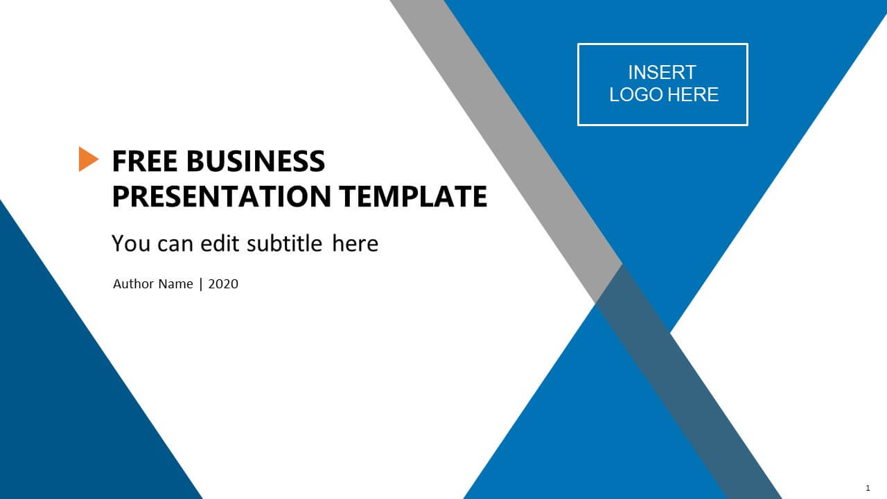 Free Business Presentation Template Within Free Powerpoint Presentation Templates Downloads