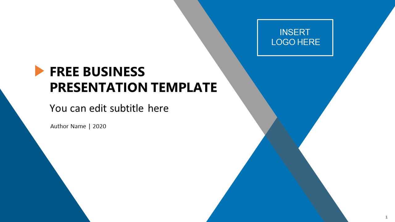 Free Business Presentation Template Within Free Powerpoint Presentation Templates Downloads