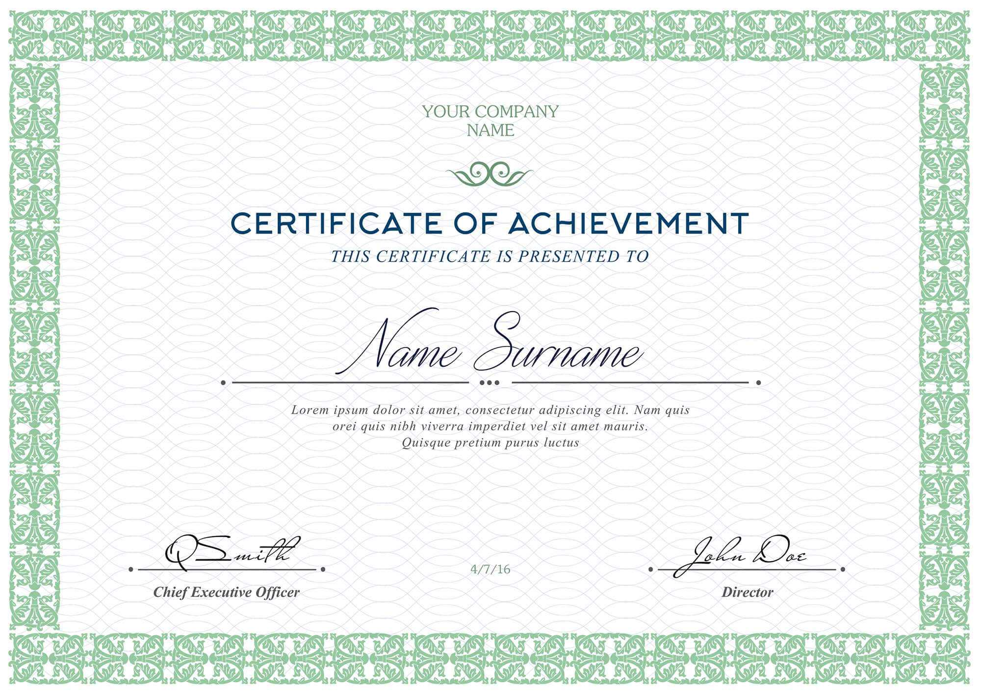 Free Certificates Templates (Psd) In Update Certificates That Use Certificate Templates