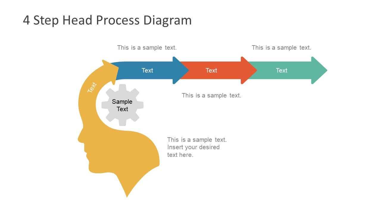 Free Chevron Head Diagram For Powerpoint | Diagram, Process Regarding Powerpoint Chevron Template